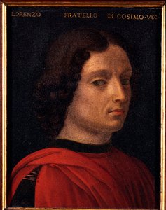 Porträt von Lorenzo de Medici (Laurent de Medici genannt der Alte) (1394-1440)