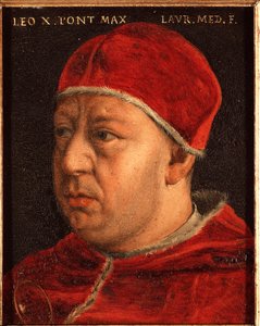 Porträt von Papst Leo X (Leo X) (Johannes von Medici)