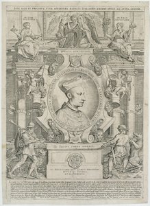 Carlo Borromeo von Agostino Carracci