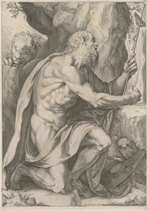 Heiliger Hieronymus von Agostino Carracci