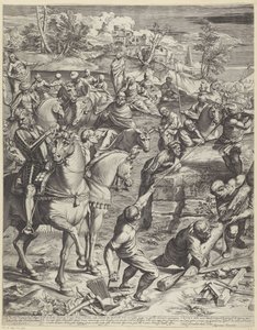Kreuzigung Christi (linker Teil)