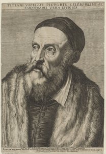 Porträt des Malers Tizian