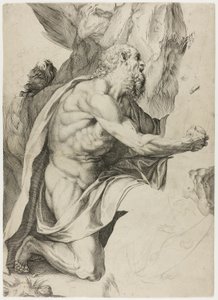 Der heilige Hieronymus in der Buße von Agostino Carracci