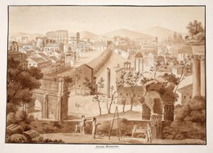 Forum Romanum von Agostino Tofanelli