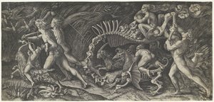 Das Karkass von Agostino Veneziano