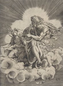 Heiliger Matthäus von Agostino Veneziano