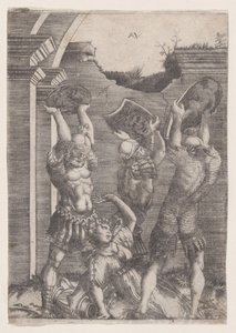 Tarpeia von den Sabinern erdrückt, ca. 1514-36
