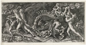 Das Karkass von Agostino Veneziano