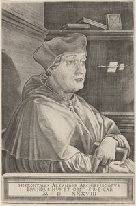 Hieronymus Alexander, Erzbischof von Brindisi von Agostino dei Musi