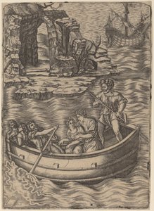 Die Barke von Agostino dei Musi after Raphael