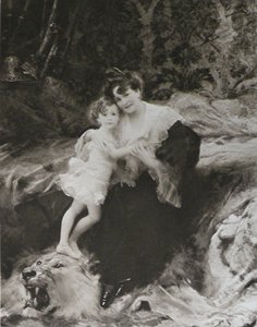 Madame Aimé Morot und ihre Tochter