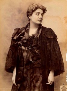 Eleonora Duse, italienische Schauspielerin, 1896