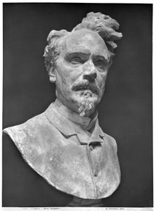 Büste von Henri Rochefort (1830-1913) (Gips)