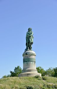 Kolossale Statue von Vercingetorix, gallischer Anführer von Aime Millet