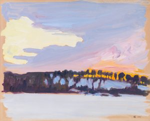 Abendlandschaft