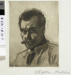 Selbstporträt von Akseli Gallen-Kallela