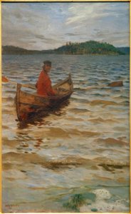 Der Ruderer von Akseli Valdemar Gallen Kallela