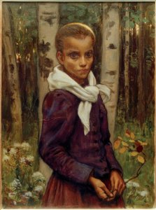 Mädchen von Akseli Valdemar Gallen Kallela