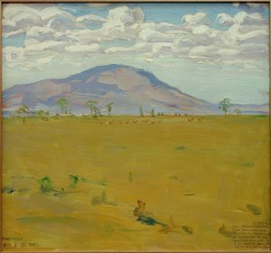 Mount Kenya - Wakamba Ebene von Akseli Valdemar Gallen Kallela