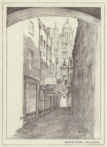 Crown Court, Pall Mall von Alan Stapleton