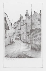 Londoner Gassen: Back Lane von Alan Stapleton