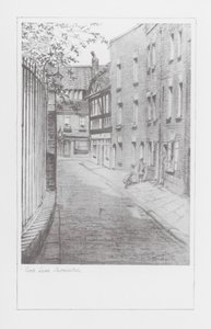 Londoner Gassen: Cock Lane, Shoreditch