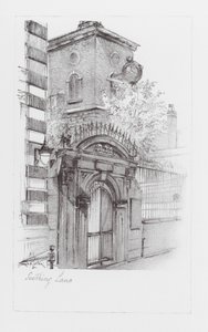 Londoner Gassen: Seething Lane