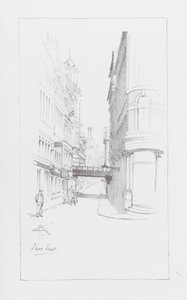 Londoner Gassen: Shoe Lane von Alan Stapleton