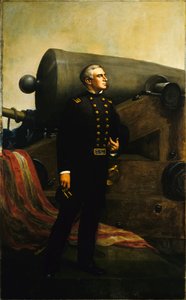 Der erste Schuss bei Fort Sumter Major Robert Anderson, ca. 1861