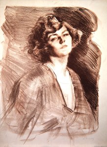 Enid in Rustington, 1920 von Albert de Belleroche