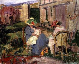 Die Familie von Albert Charles Lebourg