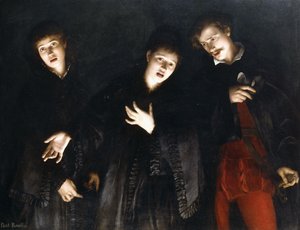 Drei Sänger von Albert Alexander Paul Rouffio