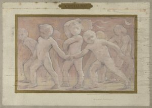 Entwurf für den Festsaal im Hôtel de Ville in Paris: Cotillons