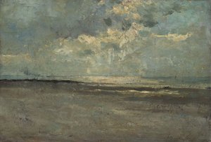 Lichtreflexion auf dem Meer von Albert Baertsoen