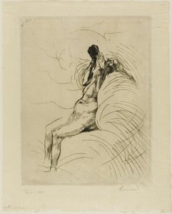 Apotheose, Platte zwölf aus Frau von Albert Besnard