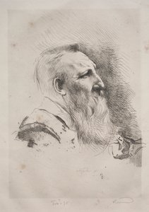 Auguste Rodin von Albert Besnard