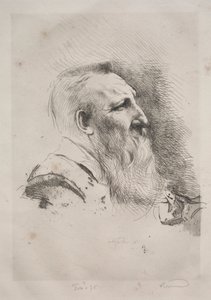 Auguste Rodin, 1900 von Paul Albert Besnard
