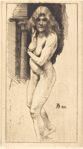 Carmen stehend nackt (Carmen nue debout)