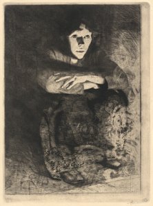 In den Glutresten von Albert Besnard
