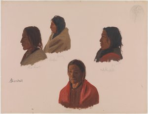Studien von indianischen Führern in Fort Laramie