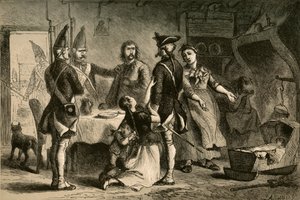 Einberufung deutscher Soldaten für den Dienst in Amerika, 1877