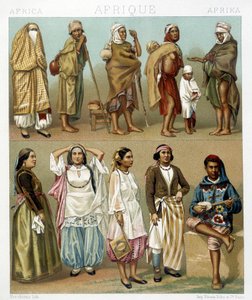 Illustration in „Le costume historique“ von Racinet