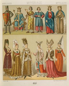 Le Costume Historique (Die vollständige Kostümgeschichte), Band IV von Albert Charles August Racinet