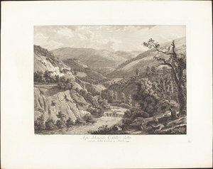 Am Fuße des Monte Catillo, genannt Monte della Croce in Tivoli