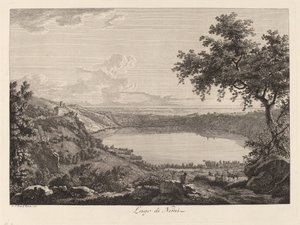 Lago di Nemi (Nemi-See)