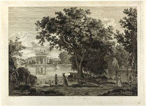 See in der Villa Borghese