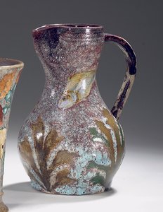 Aquatischer Krug, hergestellt von Sevres, ca. 1900