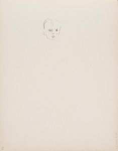 Kopf eines Kindes von Albert Edelfelt