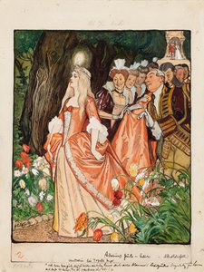 Illustration von Adalminas Perle von Albert Edelfelt