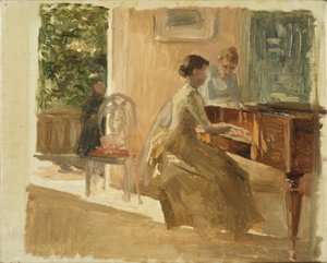 Im Salon in Haiko von Albert Edelfelt